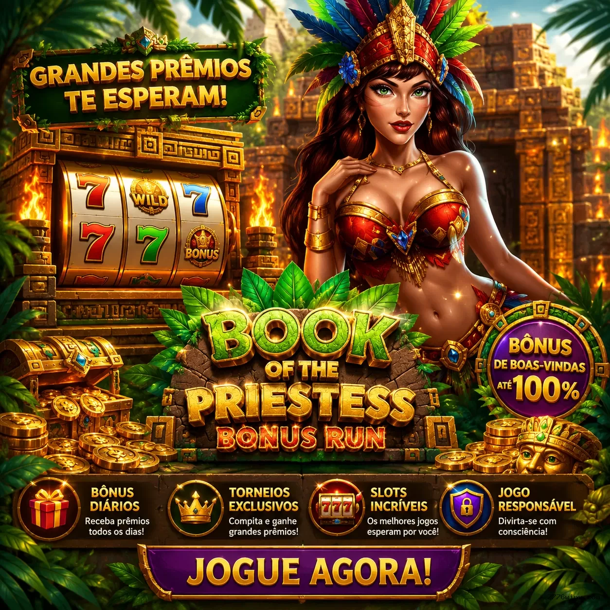 Explorando BookOfThePriestess: Um Mergulho no Mundo de 7776Win